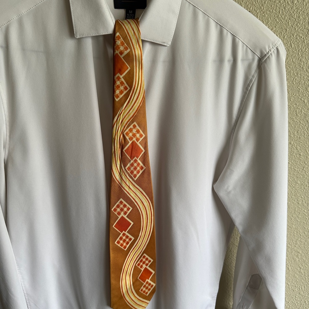 Classic Pattern 1960s Vintage Tie